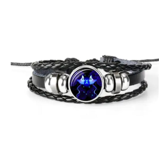 Astrological Charm Braided Bracelet