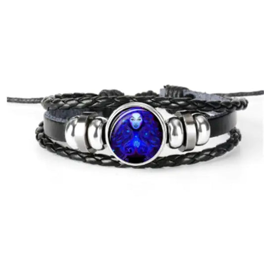 Astrological Charm Braided Bracelet