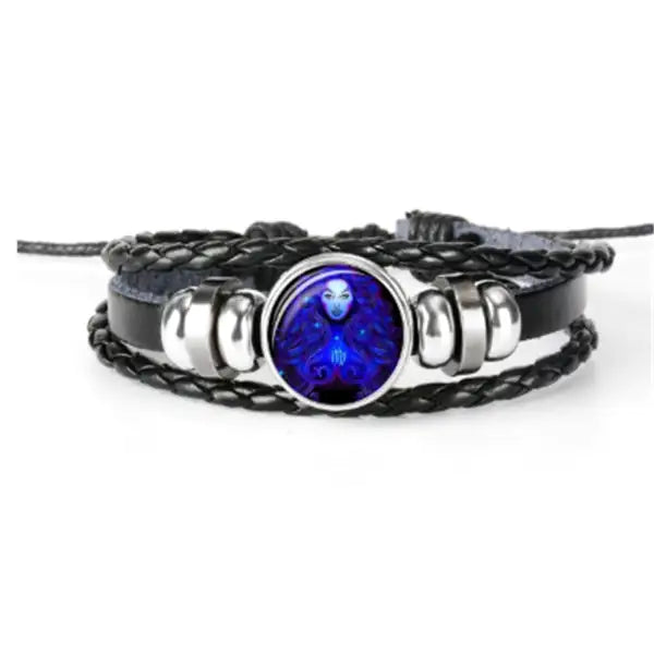 Astrological Charm Braided Bracelet