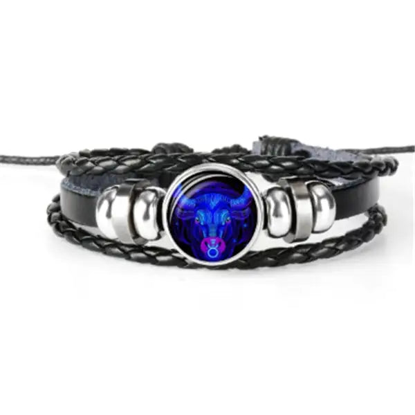 Astrological Charm Braided Bracelet