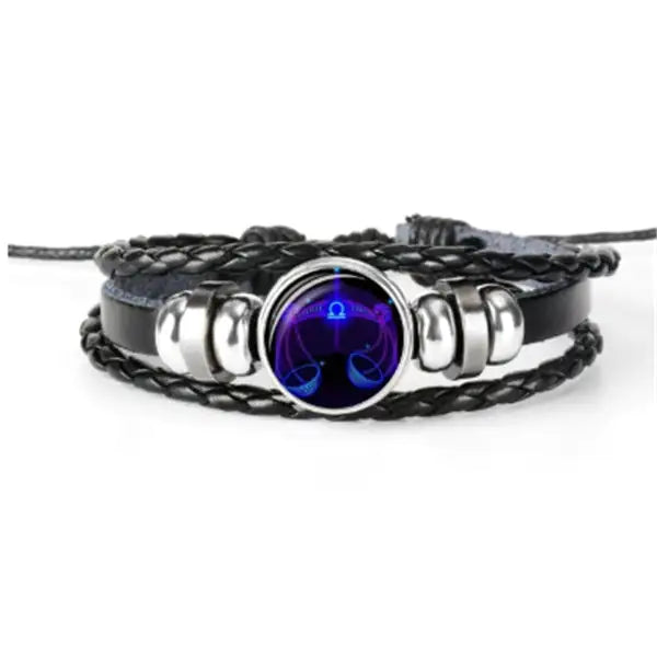 Astrological Charm Braided Bracelet
