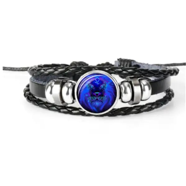 Astrological Charm Braided Bracelet